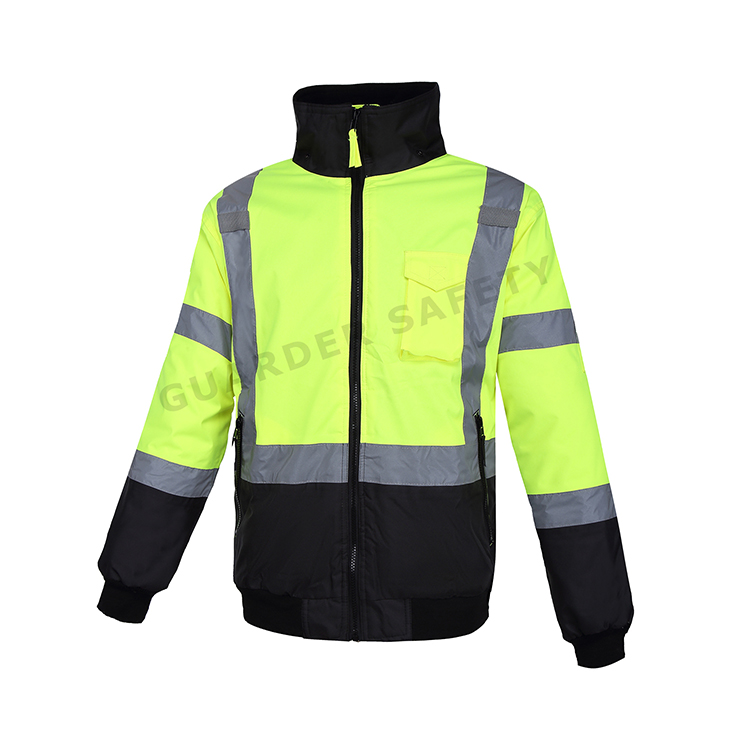 ANSI Class 3 Black Bottom Jacket J23