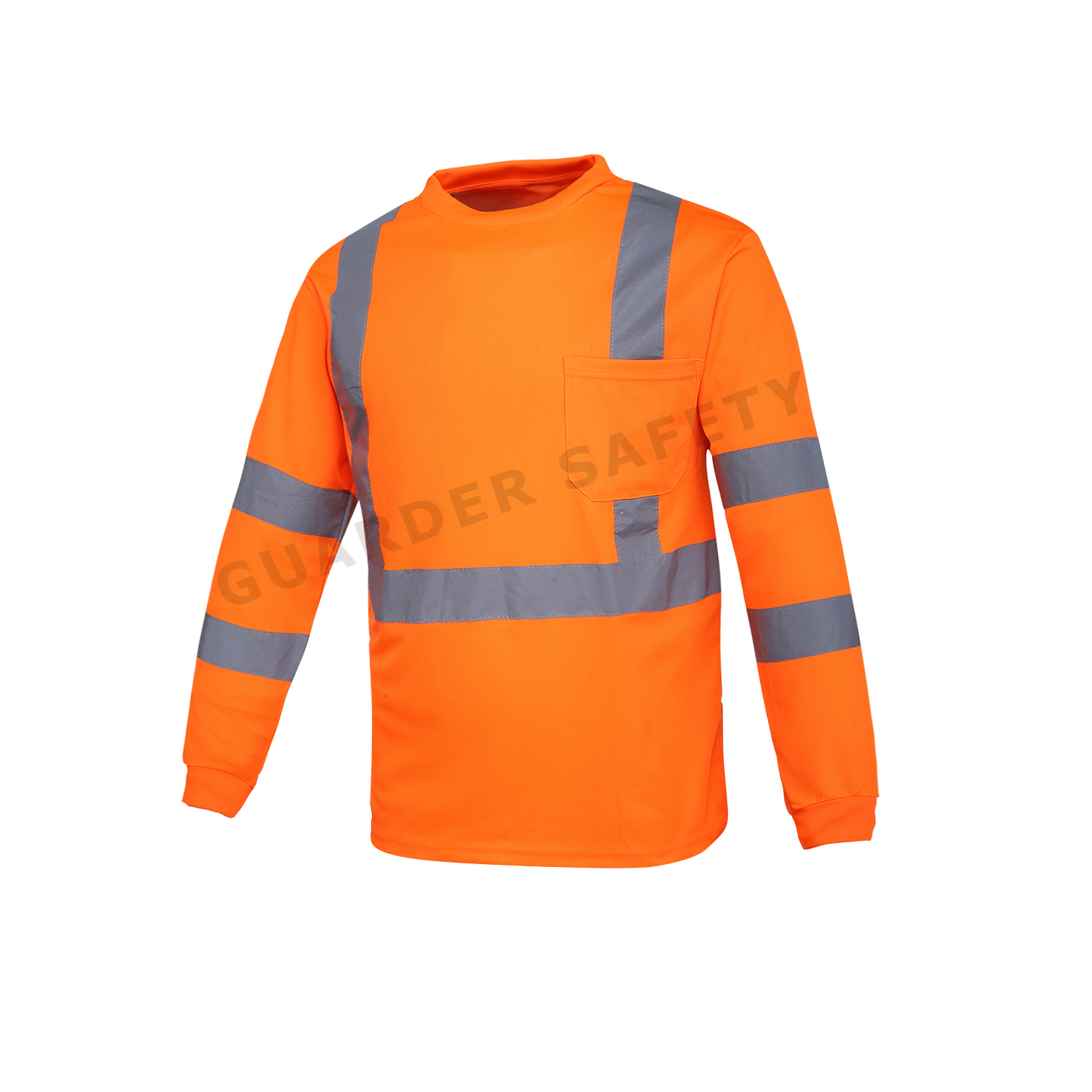 Hi Vis Long Sleeve Safety T-Shirt T22