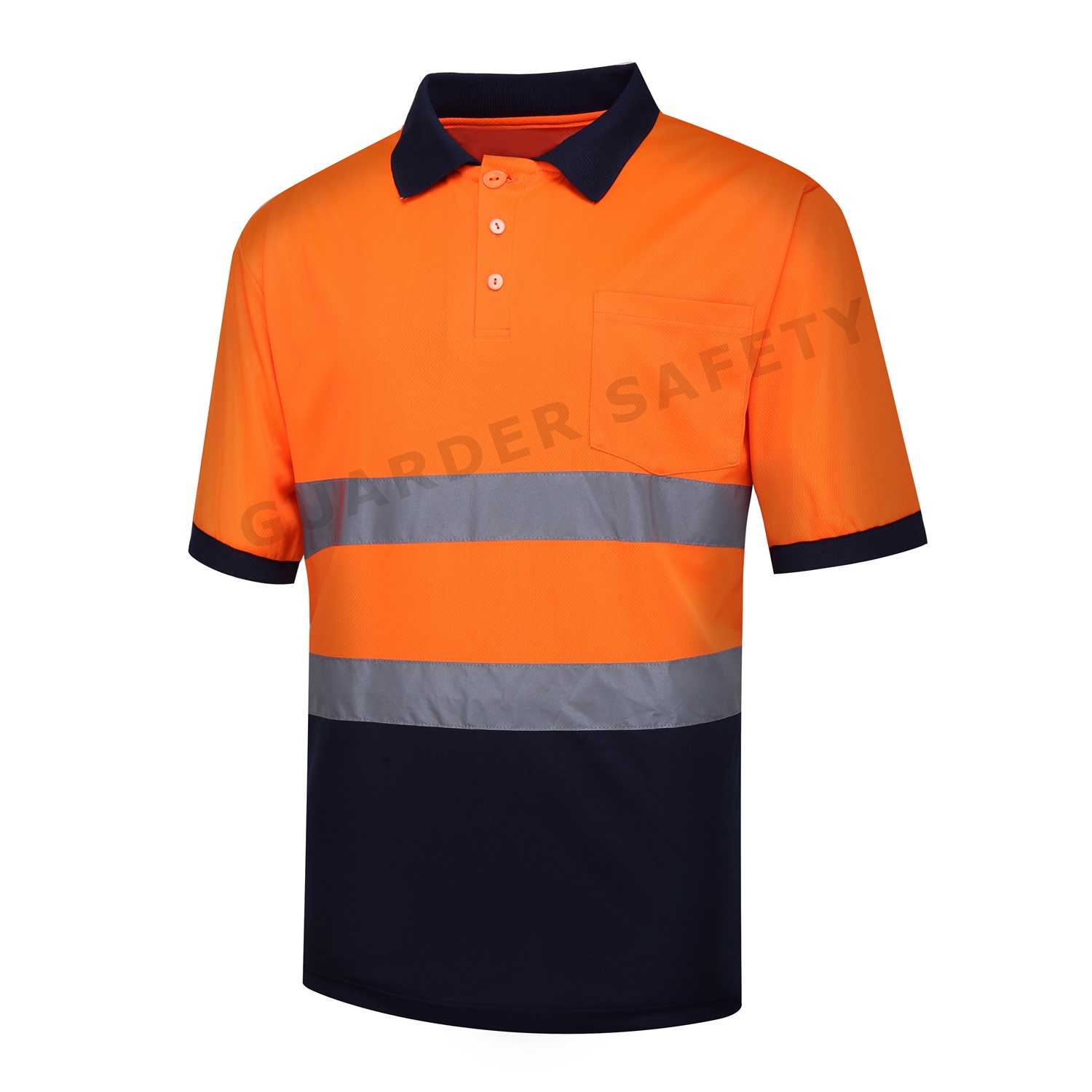 Hi Vis Two-Tone Safety Polo Shirt T14