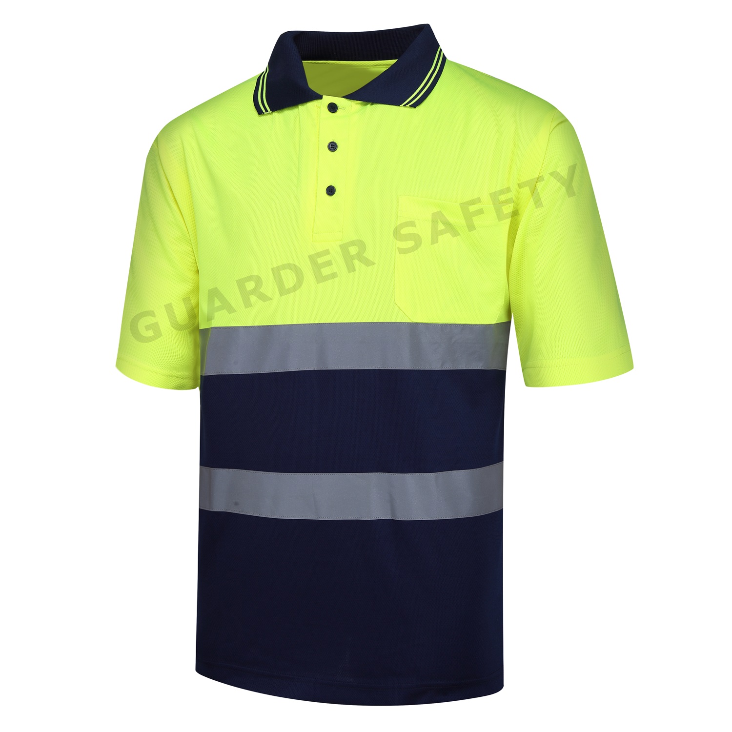 Hi Vis Two-Tone Safety Polo Shirt T15