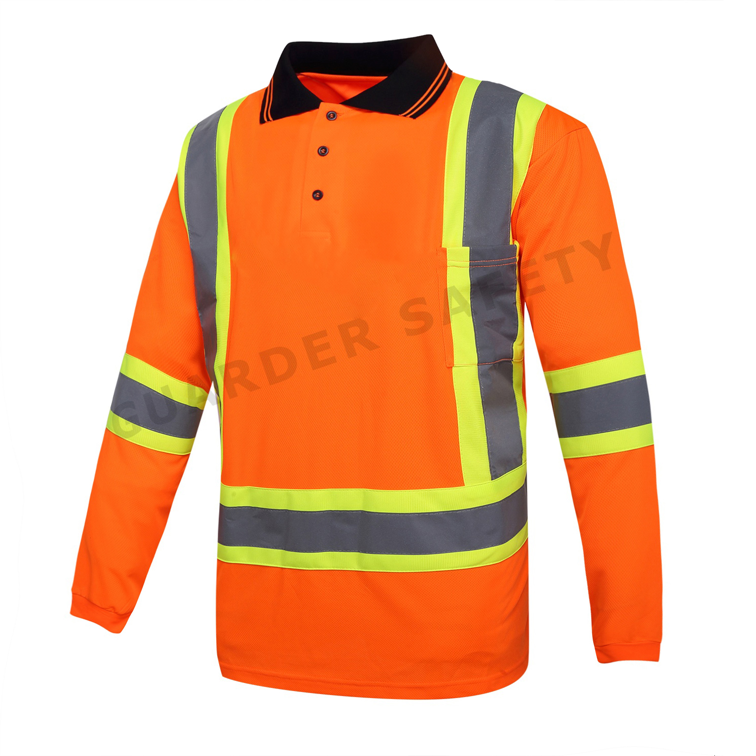 <font color=red>CSA</font> Two-Tone Hi Vis Safety Polo shirt T33